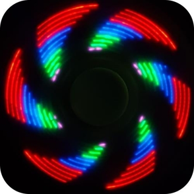 Oryginalny Fidget Spinner LED Hand Spiner Świecący-24525