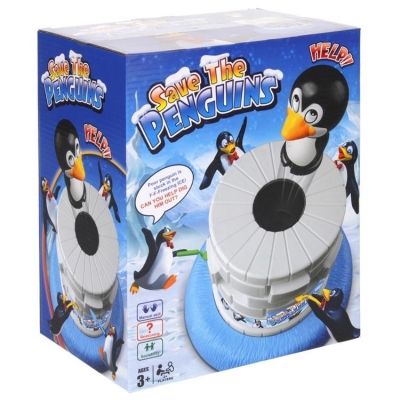Gra Zręcznościowa Skaczący Pingwin na Wieży-29726
