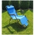 Leżak Ogrodowy Składany Fotel Plażowy Poduszka Mix-30975